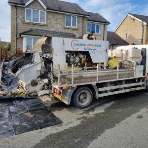 concrete pumping Denbighshire