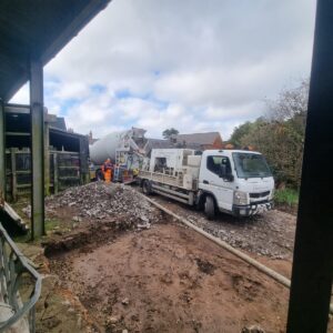 concrete pump hire, wales