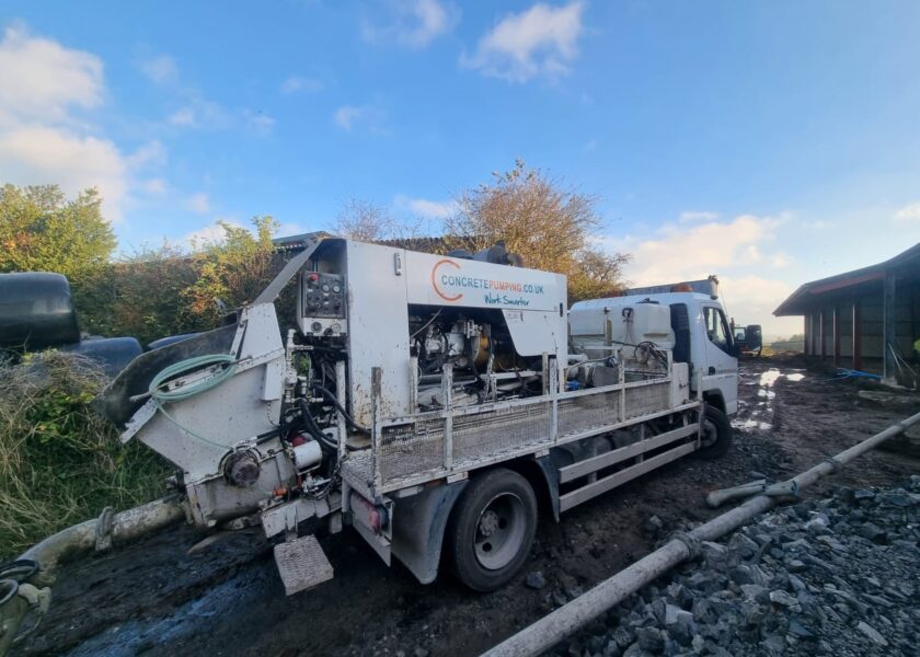 concrete pump hire, Wales