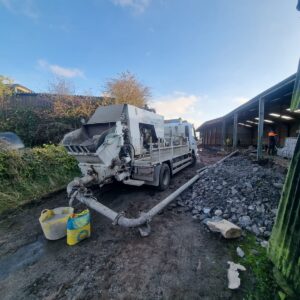 concrete pump hire, wales