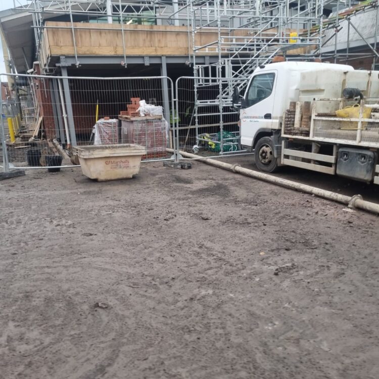 Concrete Pump Hire Market Drayton Shropshire